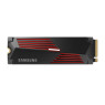 SAMSUNG 990 PRO w/Heatsink SSD 4TB, PCIe Gen4 M.2 2280 Internal Solid State Hard Drive, Seq. Read Speeds Up to 7,450MB/s for High End Computing, Workstations, Compatible w/PlayStation 5, MZ-V9P4T0CW